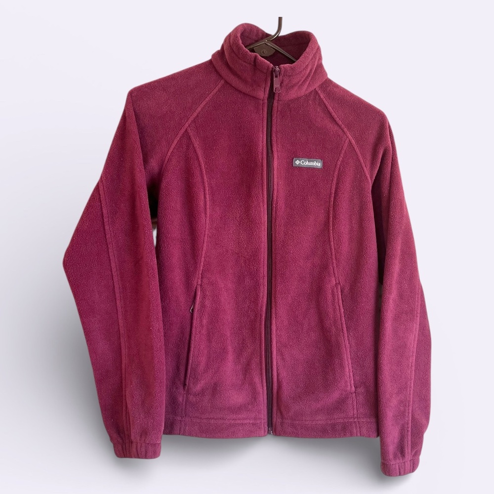 Columbia Raspberry Fleece Jacket Size M